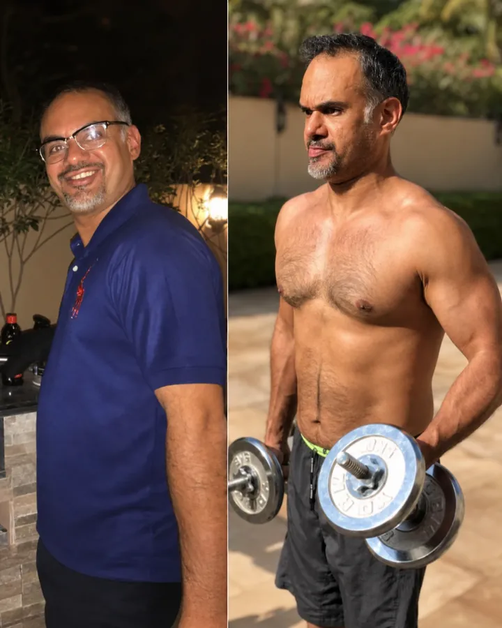 Shaan before and after 1-on-1 PTD coaching at home